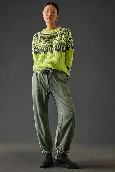 Daily Practice By Anthropologie Killington Pants In Green