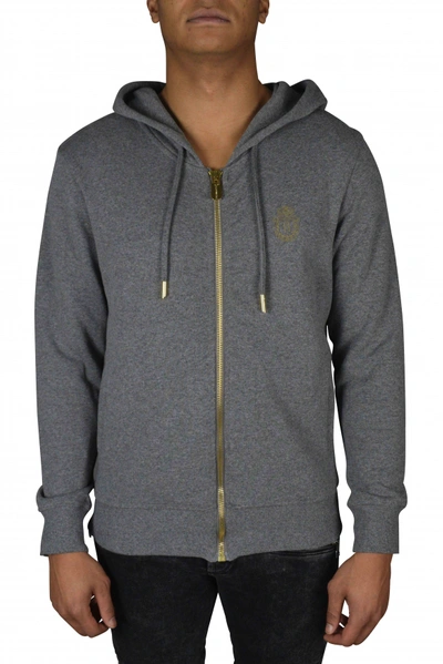 Billionaire Hooded Vest In Grey