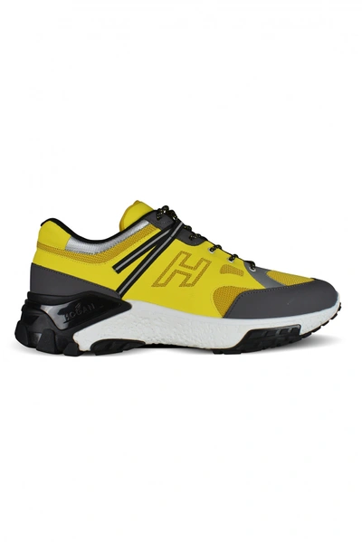 Hogan H477 Urban Trek Sneakers In Yellow