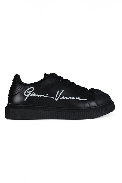 Versace Trainers Signature In Black