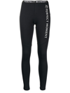 Perfect Moment Black Thermal Leggings In Schwarz