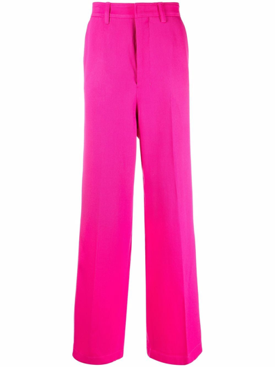 AMI ALEXANDRE MATTIUSSI WIDE-LEG TAILORED TROUSERS