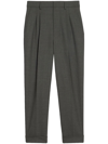 AMI ALEXANDRE MATTIUSSI CARROT-FIT TAILORED TROUSERS