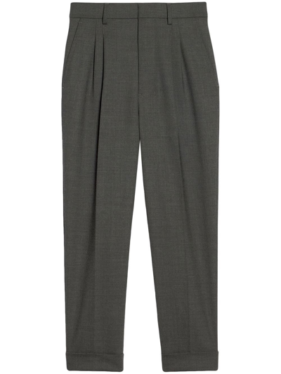 Ami Alexandre Mattiussi Carrot-fit Tailored Trousers In 52