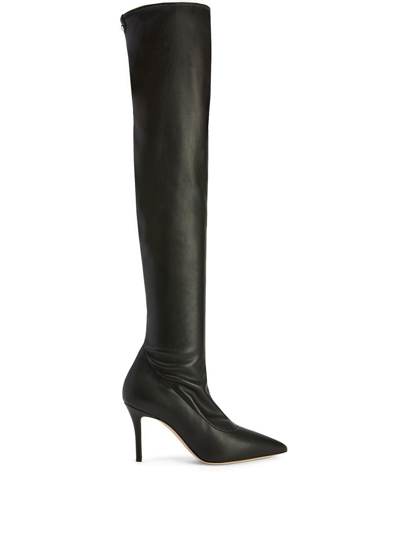 Giuseppe Zanotti Felicity 90mm Over-the-knee Boots In Black