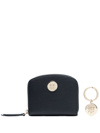 Tommy Hilfiger Charm-detail Zip-up Wallet In Blau