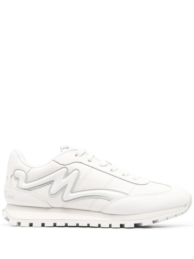 Marc Jacobs Side Logo-patch Low-top Trainers In White