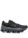 On Running Cloudmonster Technical Fabric Sneakers With Perforated Rubber Sole In Schwarz
