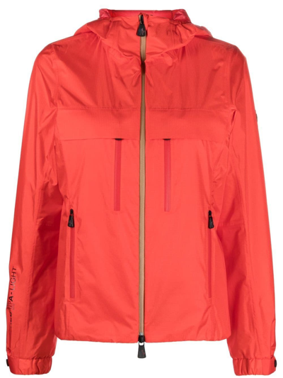 Moncler Vouvry 连帽防风衣 In Rot