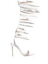 STUART WEITZMAN CRYSTAL-EMBELLISHED 120MM SANDALS