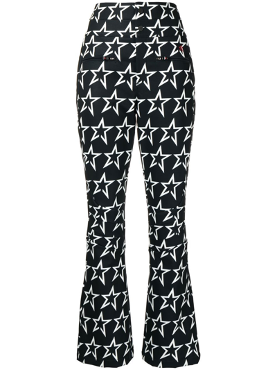 Perfect Moment Aurora Star-print Ski Trousers In Black