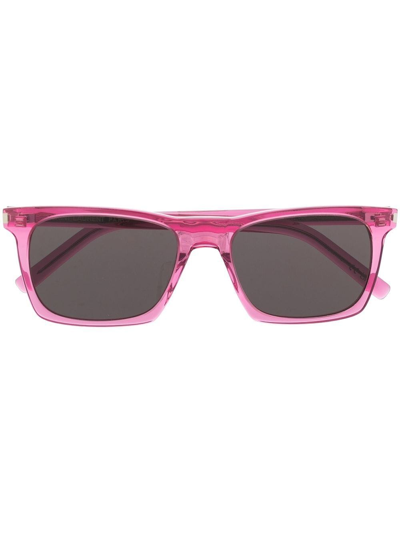Saint Laurent Sl559 Square Sunglasses In Rosa