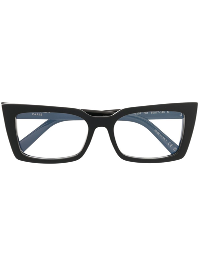 Saint Laurent Square-frame Glasses In Black