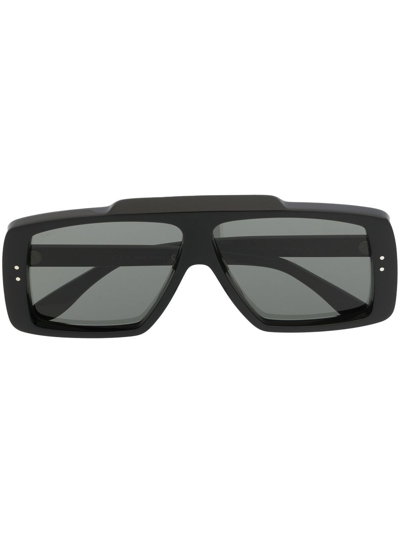 Gucci Oversized Sunglasses In Schwarz