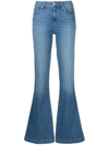 PAIGE FADED BOOTCUT JEANS