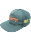 Dsquared2 Logo-print Cotton Cap In Grün