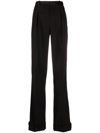 SAINT LAURENT HIGH-WAIST TAILORED TROUSERS