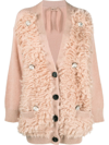 N°21 Oversized Cardigan In Pink