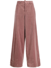 DSQUARED2 TRAVELLER WIDE-LEG TROUSERS