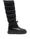 TORY BURCH PADDED LEATHER BOOTS