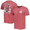 IMAGE ONE CRIMSON ALABAMA CRIMSON TIDE HYPERLOCAL T-SHIRT