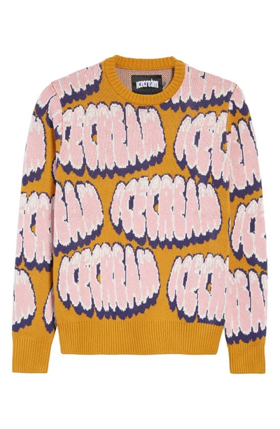 Icecream Candy Cotton Sweater In Multicolor