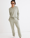 Mw L Superbrushed Easygoing Sweatshirt In Frosted Willow