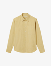 Sandro Regular-fit Cotton-corduroy Shirt In Beige