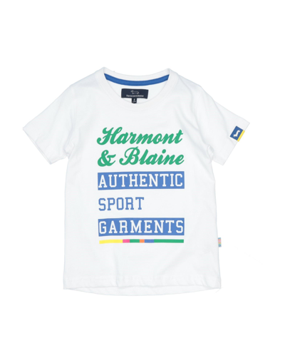 Harmont & Blaine T-shirts In White