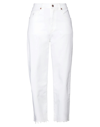 European Culture Pants In White