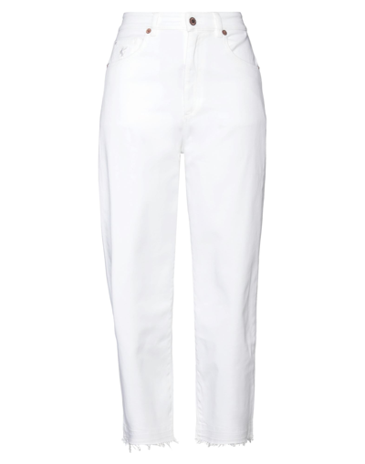 European Culture Pants In White