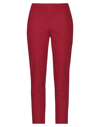 Theory Pants In Brick Red