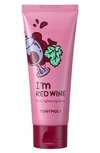 Tonymoly I'm Red Wine Pore Tightening Mask