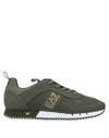 Ea7 Sneakers In Military Green