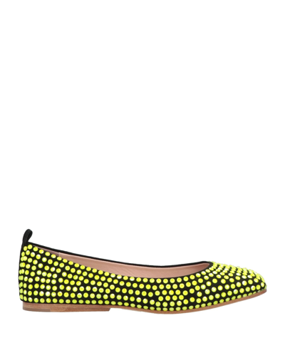 Eddy Daniele Ballet Flats In Green