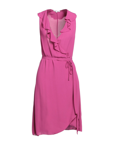 Patrizia Pepe Short Dresses In Purple