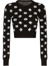 Dolce & Gabbana Long Sleeve Sweater In Black