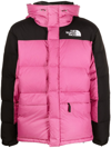 The North Face Himalayan Padded Parka In Red Violet