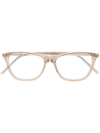 Saint Laurent Cat Eye-frame Glasses In Neutrals