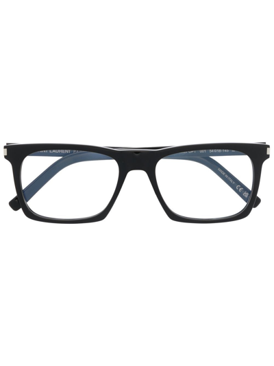 Saint Laurent Square-frame Eyeglasses In Black