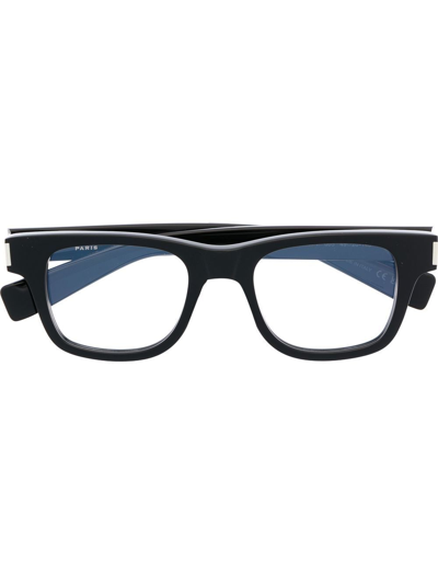 Saint Laurent Square-frame Eyeglasses In Black