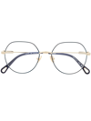 Chloé Round-frame Glasses In Blue