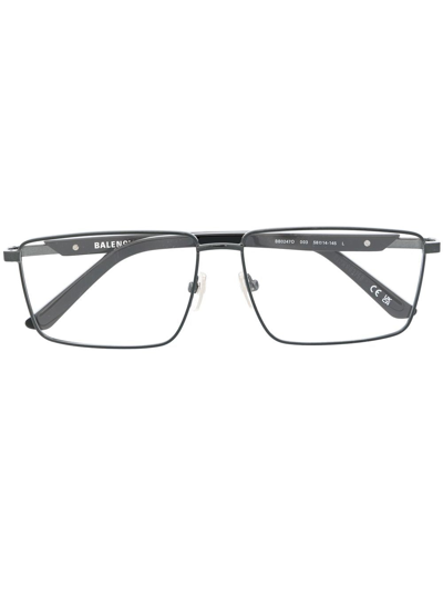 Balenciaga Square-frame Glasses In Black