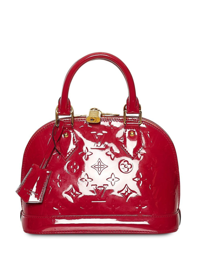 Pre-owned Louis Vuitton  Alma Bb Bag In Red
