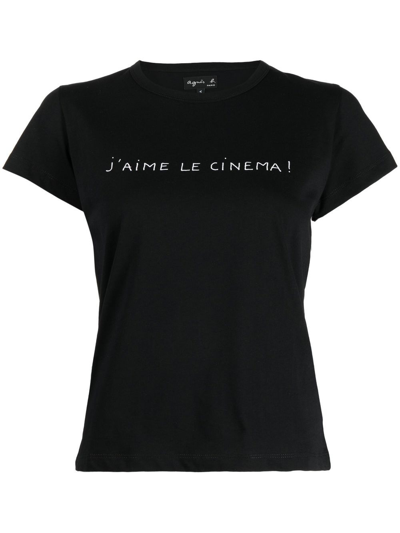 Agnès B. Short-sleeve T-shirt In Black