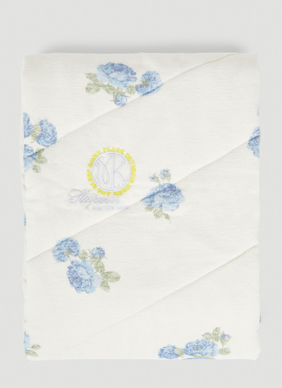 Martine Rose Padded Scarf In White