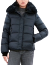 Dawn Levy Vera Shearling Down Jacket In Sapphire