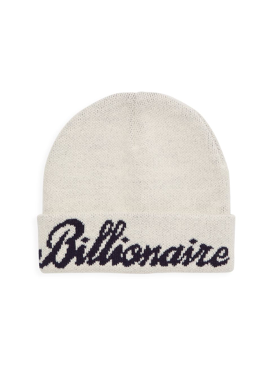 Billionaire Boys Club Aurora Borealis Logo Skull Cap In Gardenia