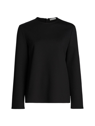 The Row Azalea Long-sleeve Top In Black