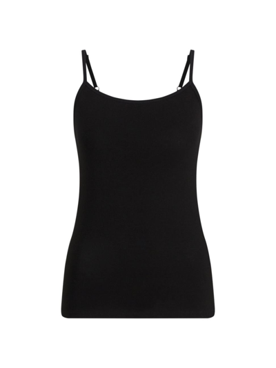 Falke Thermal Spaghetti-strap Top In Black